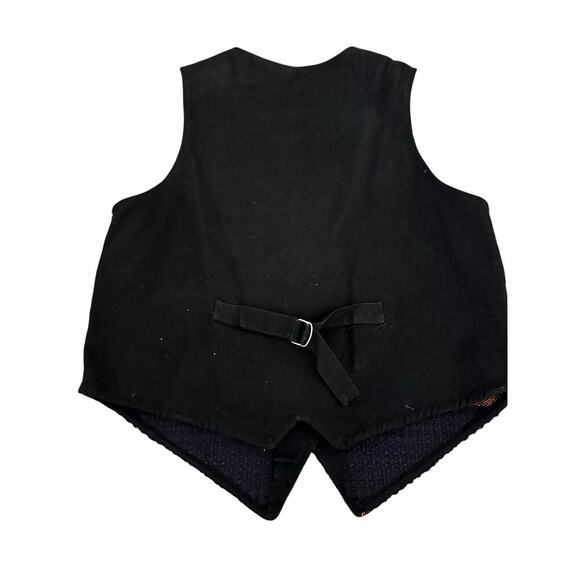 Vintage Jane Ashley Women's Southwest Cowboy Vest Size Medium embroidered 90s - Picture 2 of 8